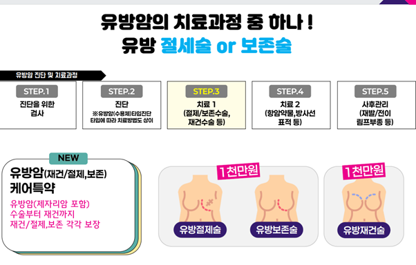 유방암수술비 전이암 재발암 유방암보험 추천